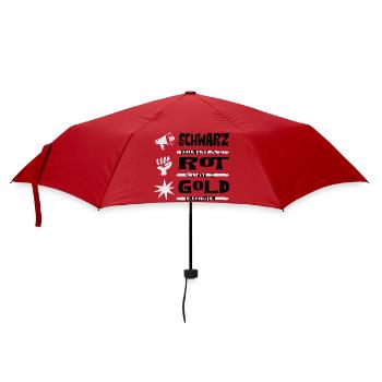 Black Red Gold - Umbrella (small) - red - Front