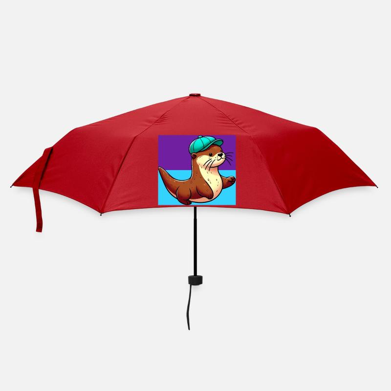 otter - Umbrella (small) - red