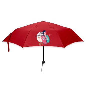 to be a grandma - Regenschirm (klein) - Rot - Vorne
