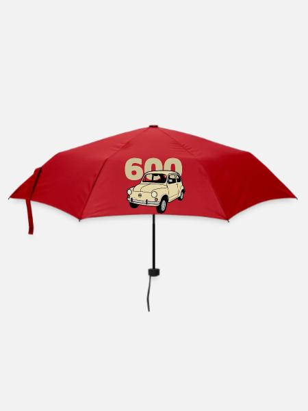 600 v2 beige - Regenschirm (klein) - Rot