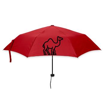 camel - Umbrella (small) - red - Front