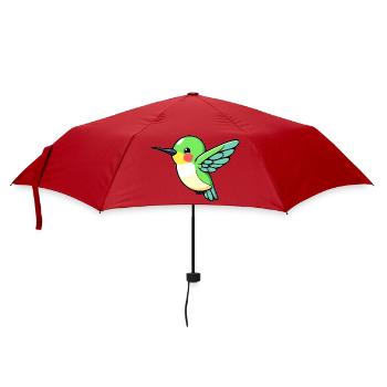 Colibri - Parapluie standard - rouge - Devant