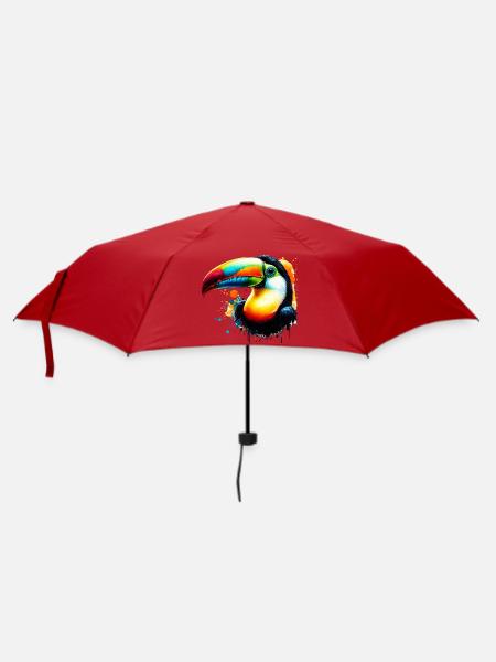 Tukan - Regenschirm (klein) - Rot