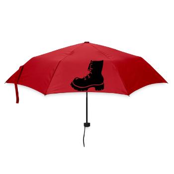 Punk Shoe Boots - Umbrella (small) - red - Front