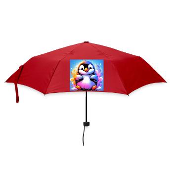 penguin - Umbrella (small) - red - Front