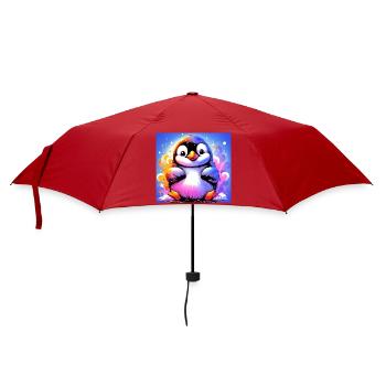 penguin - Umbrella (small) - red - Front