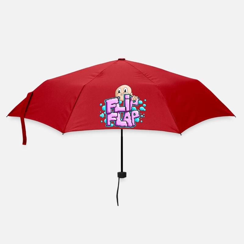 Fun Graffiti Bubble Flip - Umbrella (small) - red