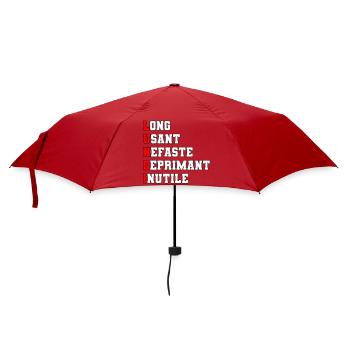 Montag - Regenschirm (klein) - Rot - Vorne