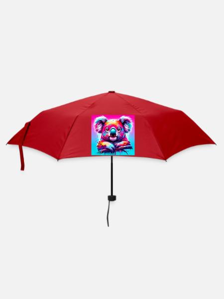 Koala - Regenschirm (klein) - Rot