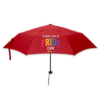 LGBT Pride Month - Every Day is Pride Day - Umbrella (small) - red - Front