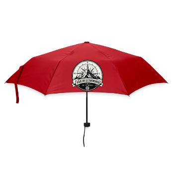 Bündner - Regenschirm (klein) - Rot - Vorne