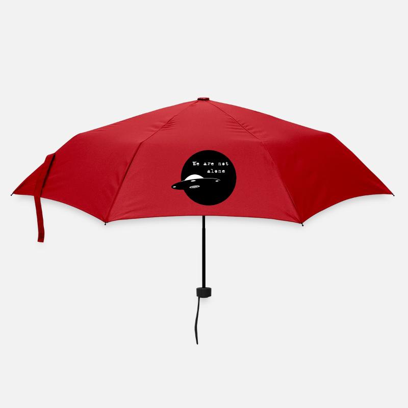 We are not alone - Regenschirm (klein) - Rot