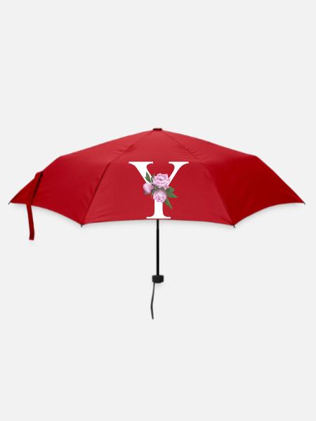 Y - Regenschirm (klein) - Rot