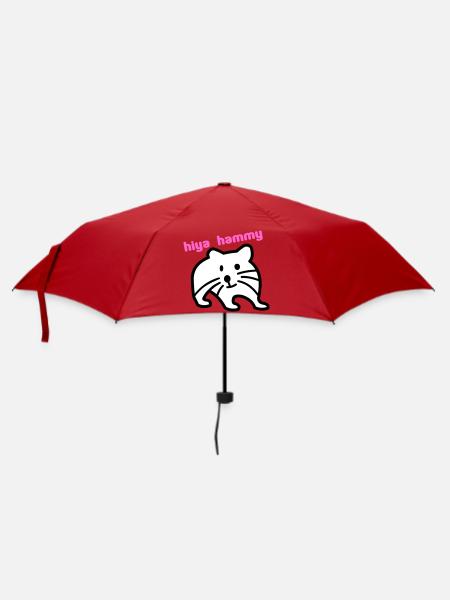 hiya hammy - Umbrella (small) - red