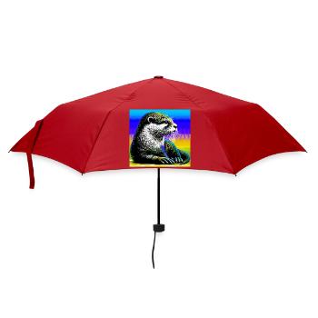 otter - Umbrella (small) - red - Front