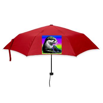 otter - Umbrella (small) - red - Front