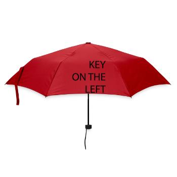 Taste links - Regenschirm (klein) - Rot - Vorne