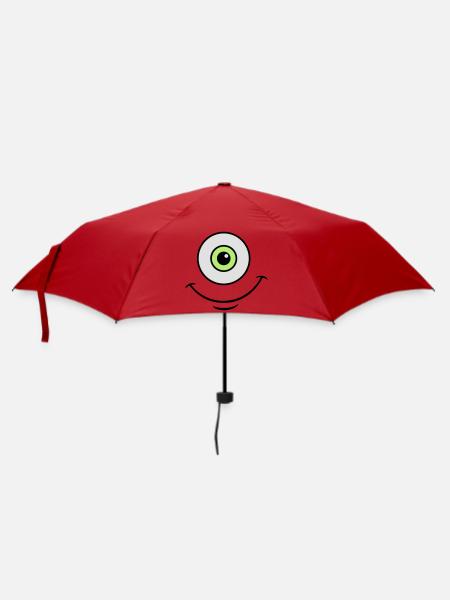 Mike - Regenschirm (klein) - Rot