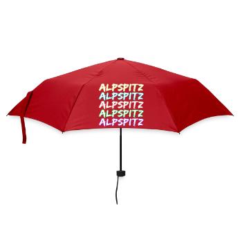 Alpspitz as mountaineering - Umbrella (small) - red - Front