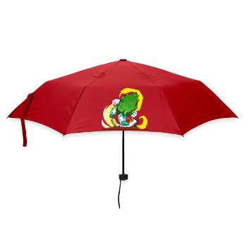 Smoke Weed,not Cigarettes - Regenschirm (klein) - Rot - Vorne