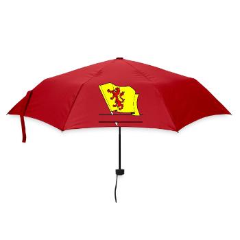 Drapeau de la Hollande-Méridionale - Parapluie standard - rouge - Devant