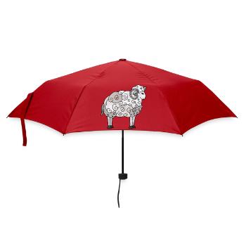 Ram - Umbrella (small) - red - Front