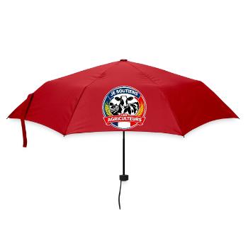 Soutien aux Agriculteurs Français - Parapluie standard - rouge - Devant