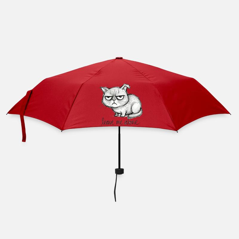 Chat Gribouillis - Parapluie standard - rouge