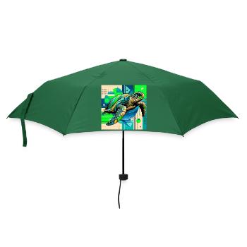 turtle - Umbrella (small) - bottlegreen - Front