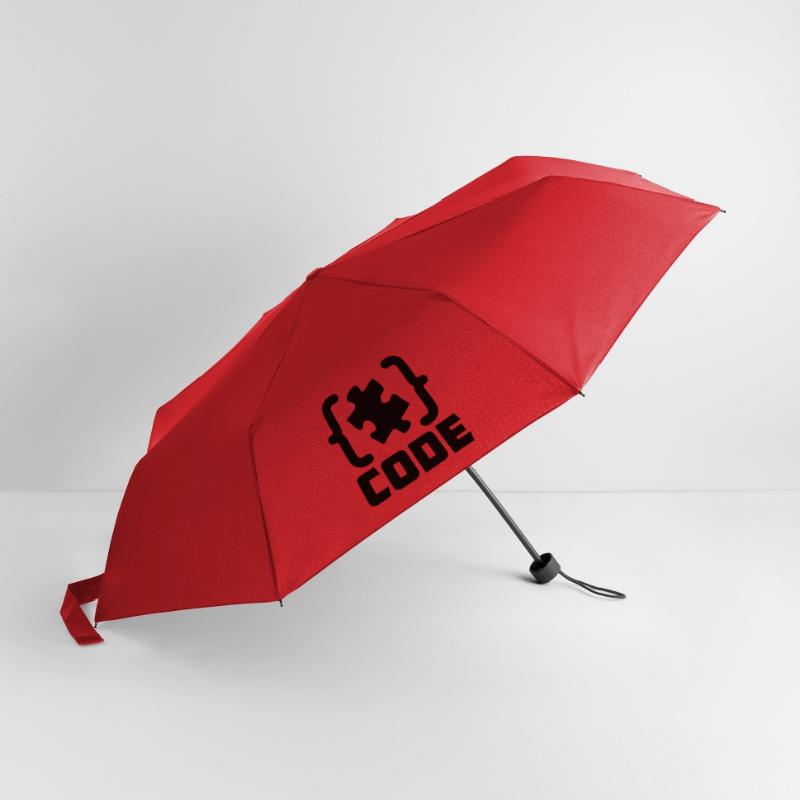 programmer Code puzzle piece solving Umbrella (small)
