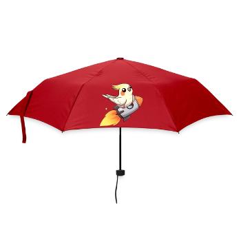 Cockatiel (18) - Umbrella (small) - red - Front