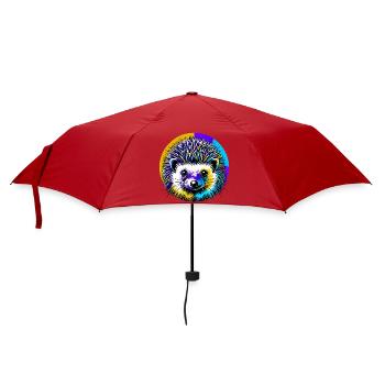 Hérisson - Parapluie standard - rouge - Devant