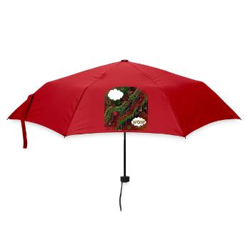 Pop Art Style Inverted - Umbrella (small) - red - Front