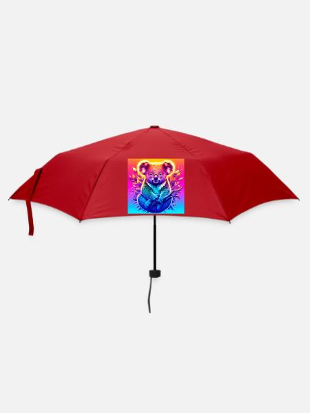 Koala - Regenschirm (klein) - Rot