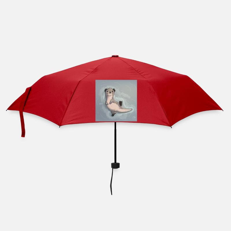 Lisa Otter - Regenschirm (klein) - Rot