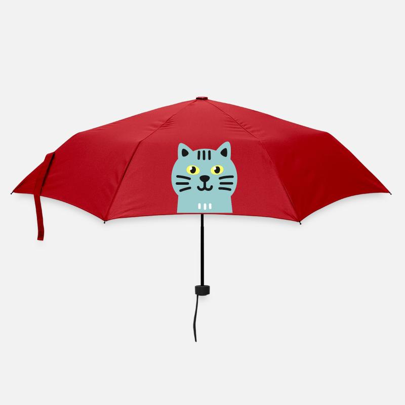 Chat mignon - Parapluie standard - rouge