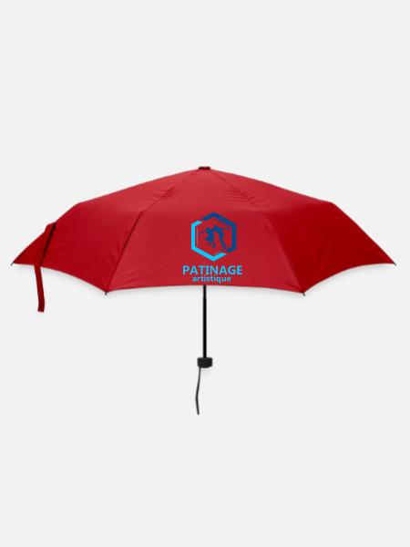 Eiskunstlauf - Regenschirm (klein) - Rot