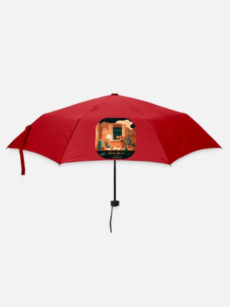 Keep Calm - Regenschirm (klein) - Rot