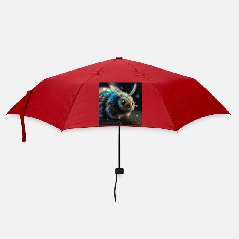 Photo macro creature 04 - Umbrella (small) - red