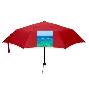 Summer Sailing - Regenschirm (klein) - Rot - Vorne