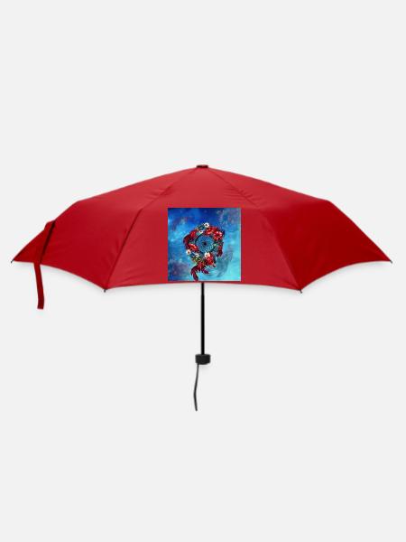 Wunderbarer Traumfänger, - Regenschirm (klein) - Rot