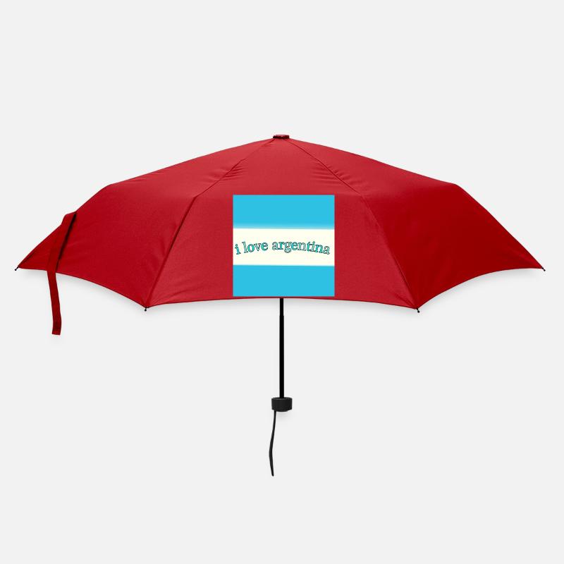 Ich liebe Argentinien - Regenschirm (klein) - Rot