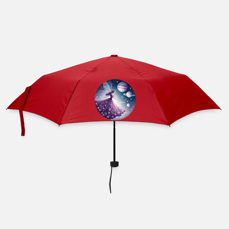 Fee der Wünsche - Regenschirm (klein) - Rot