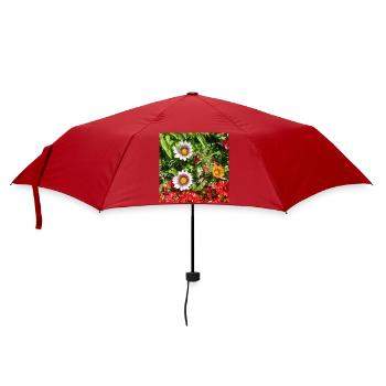 plant – sun kiss on joie de vivre - Umbrella (small) - red - Front
