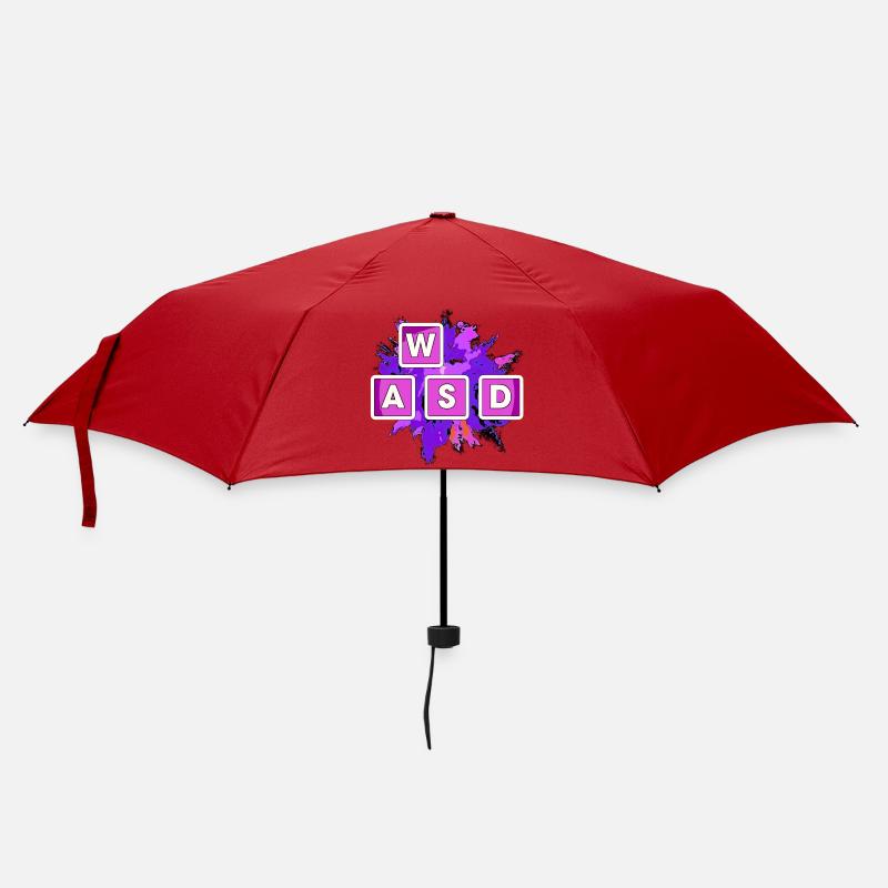 WASD Splash Gaming Blocks - Parapluie standard - rouge