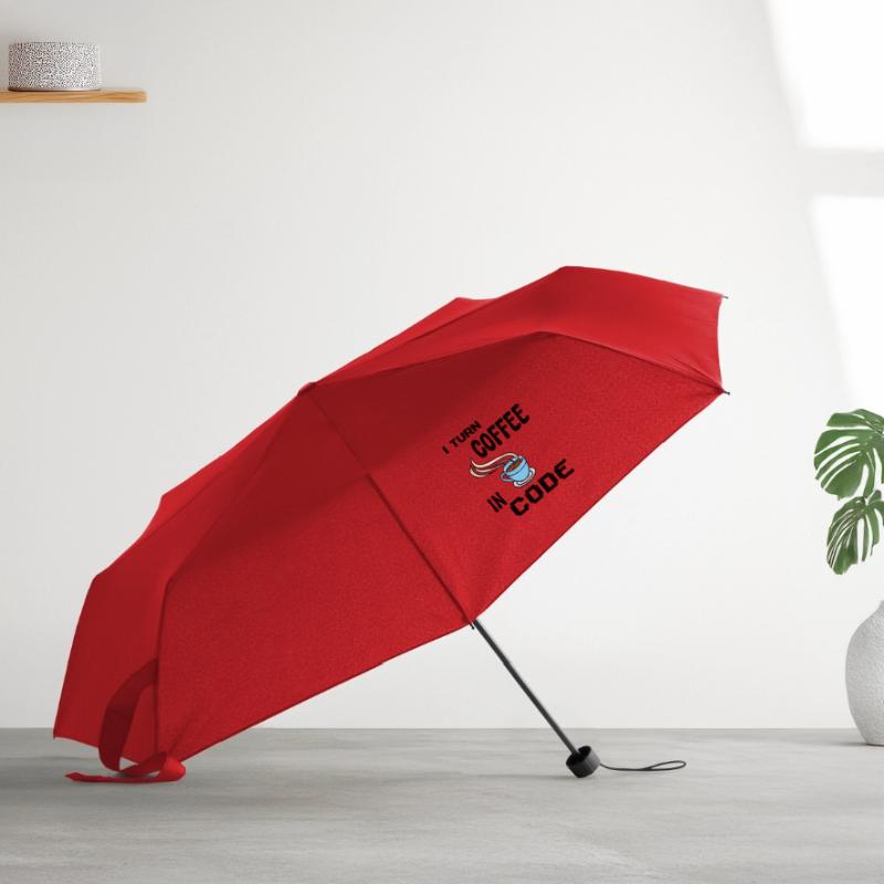 Code Programmierer Skripting Statement Developer Regenschirm (klein)