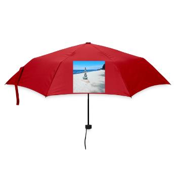 JensJensen - Regenschirm (klein) - Rot - Vorne