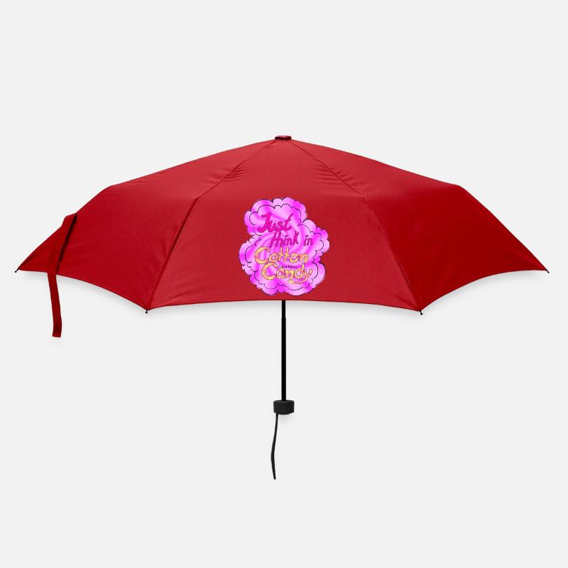 Barbe à papa Penser tourbillon - Parapluie standard - rouge