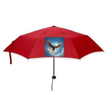 Power Animal Eagle in the Sky - Umbrella (small) - red - Front