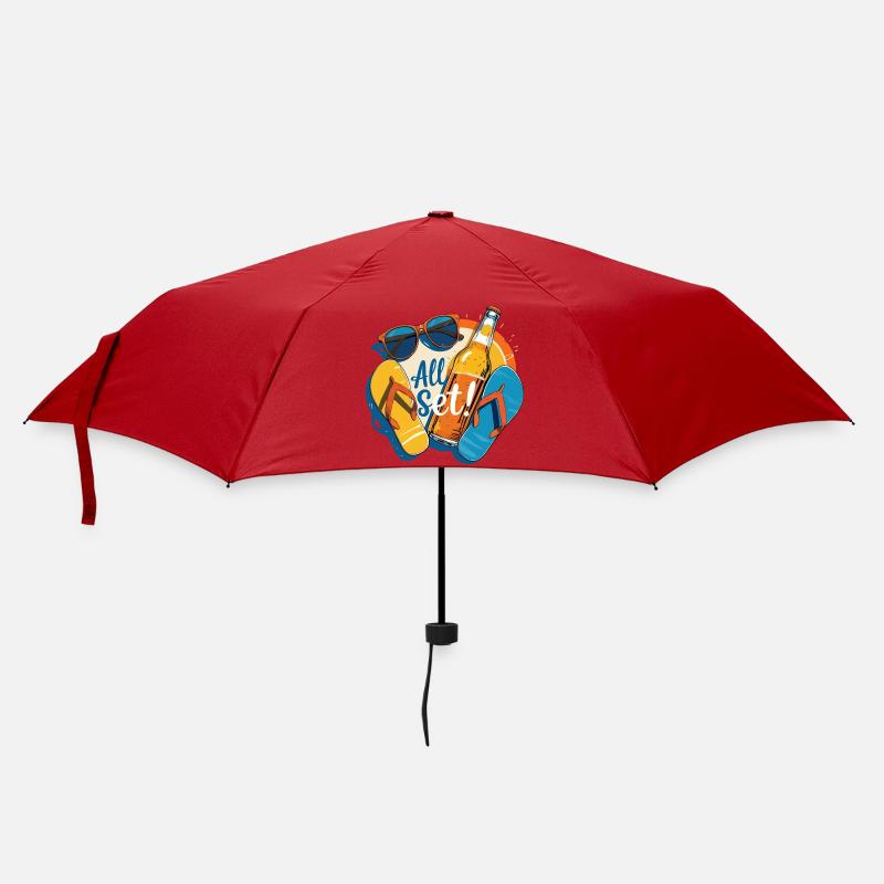 Sommer - Regenschirm (klein) - Rot